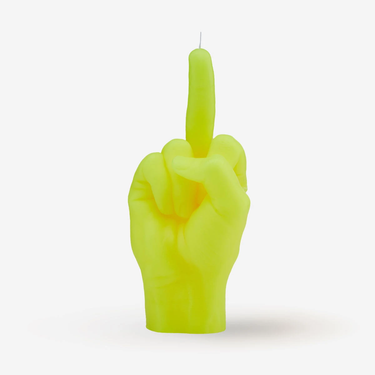 F*ck You Neon Yellow CandleHand Kerze