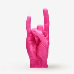 You Rock Pink CandleHand Kerze