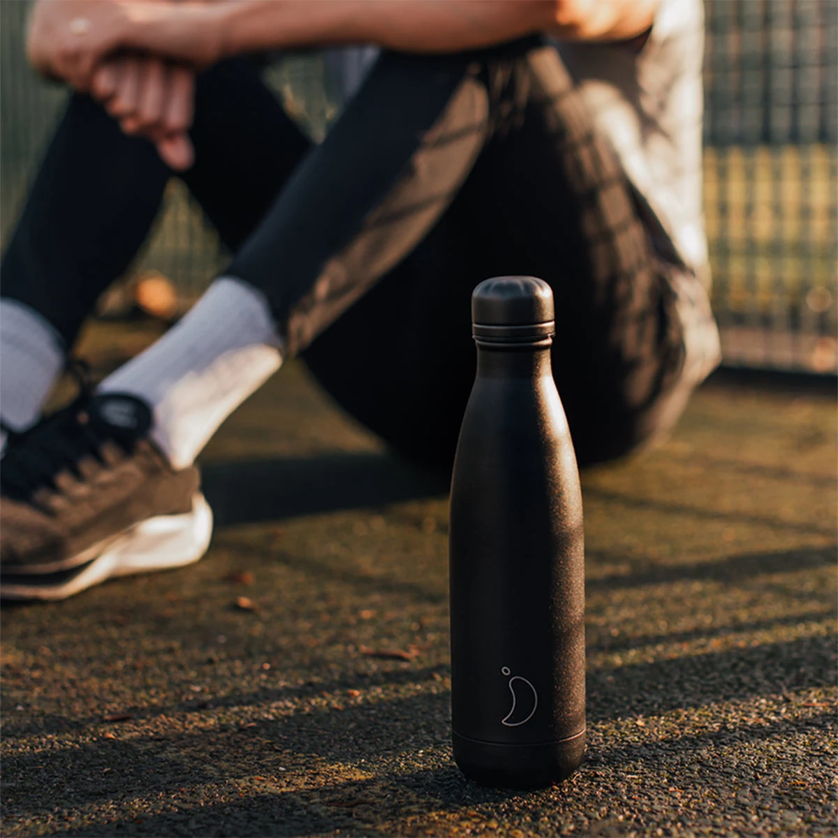Trinkflasche Monochrome All Black 500ml – Bild 3