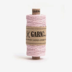 Leinenzwirn Puder-Rosa