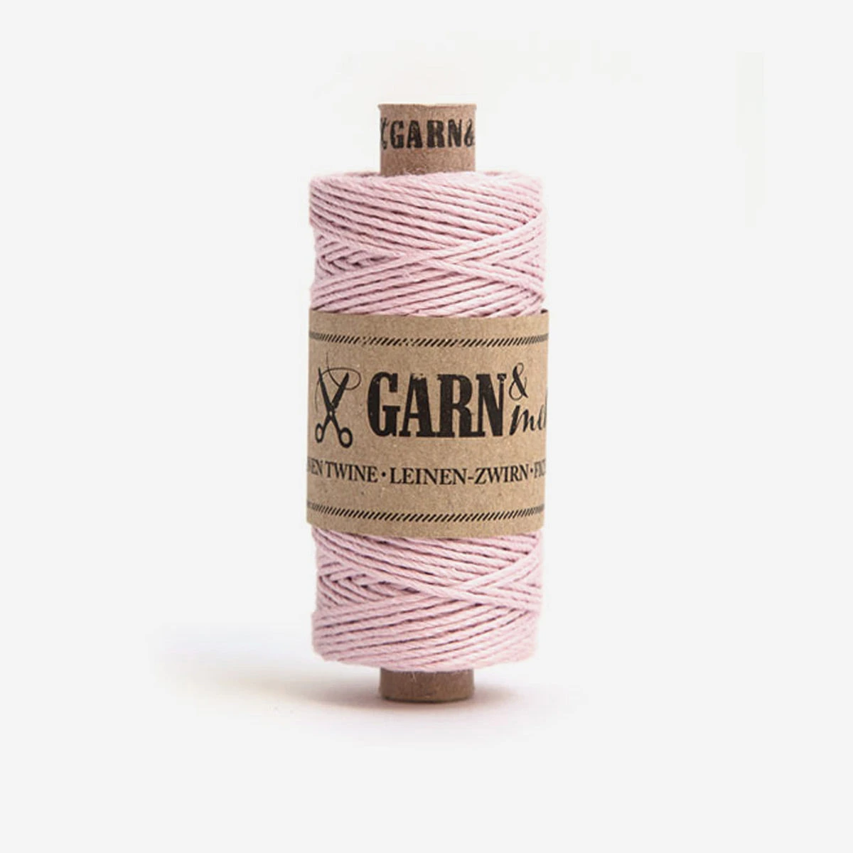 Leinenzwirn Puder-Rosa