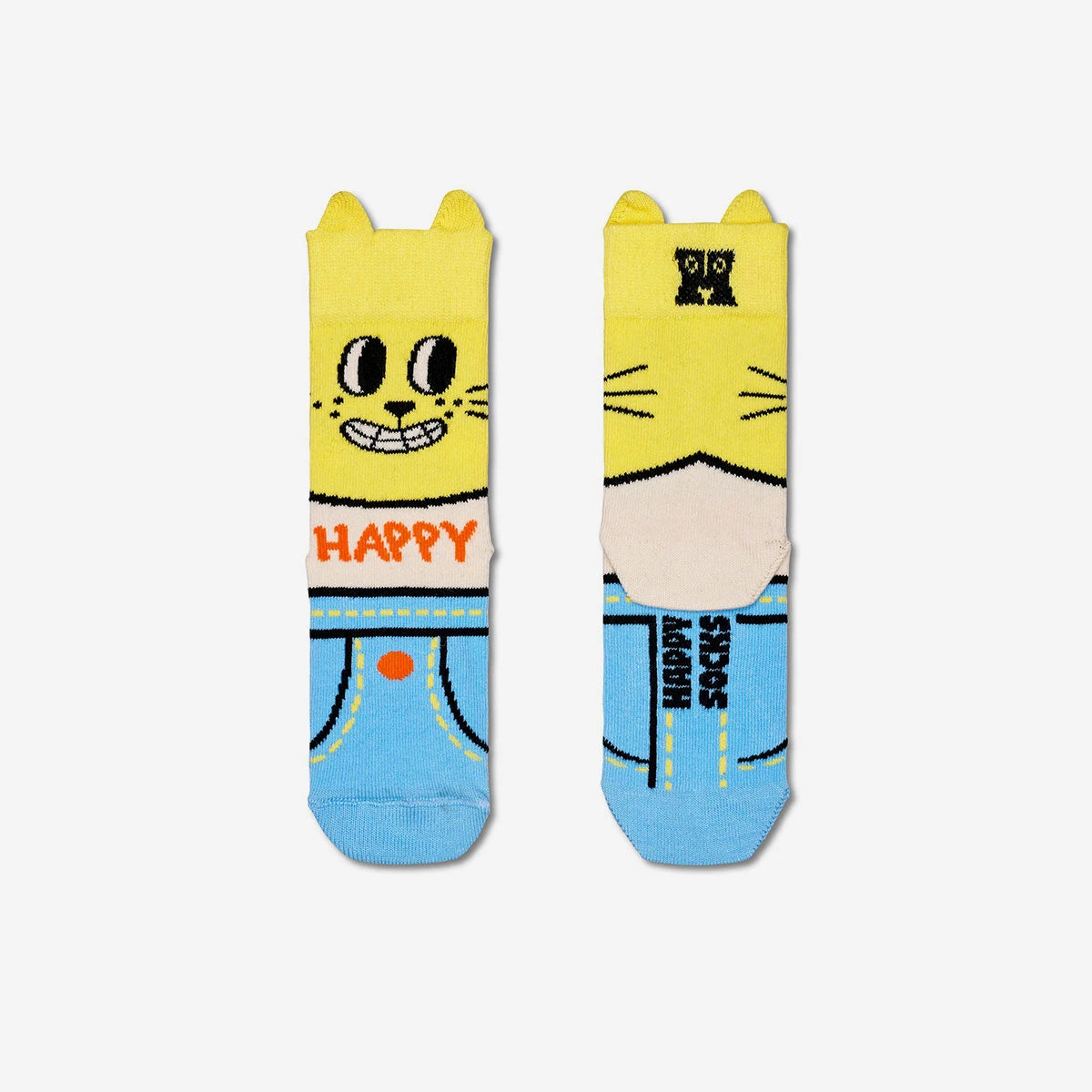 Happy Socks Kids Cat Socken