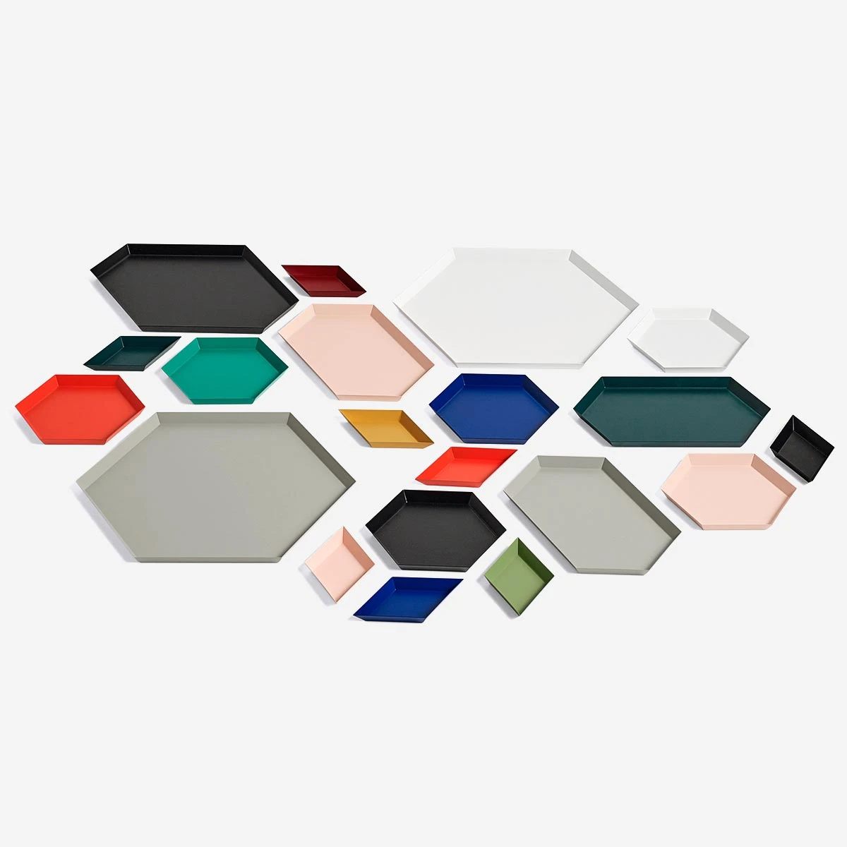 Hay Kaleido Tray XS Dark Red – Bild 2