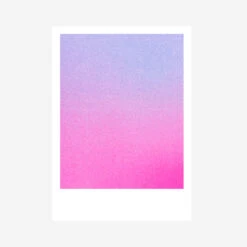 Feeling Blue Riso-Postkarte