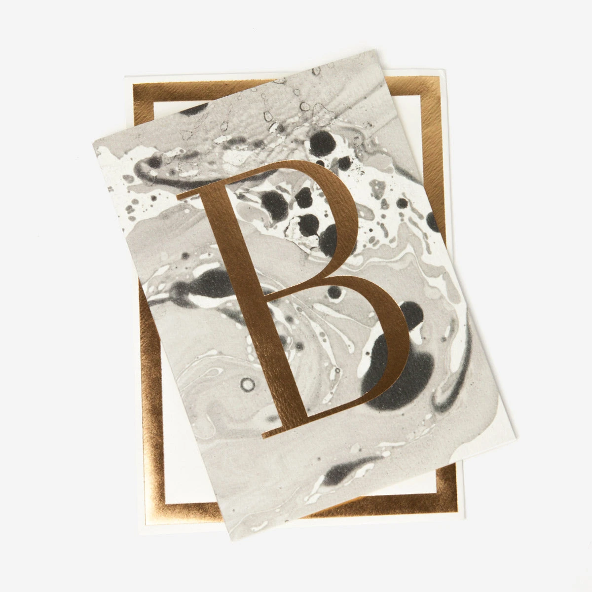 Marble Alphabet Grußkarte – Bild 2