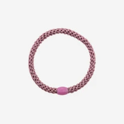 KKNEKKI Haargummi Slim - Old Pink Glitter