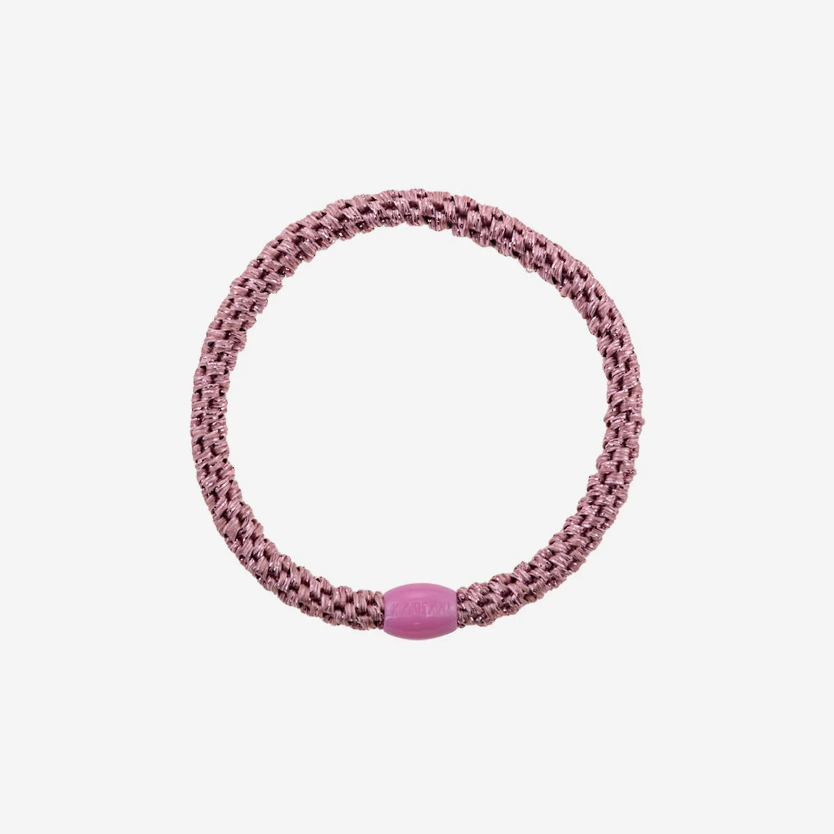 KKNEKKI Haargummi Slim - Old Pink Glitter