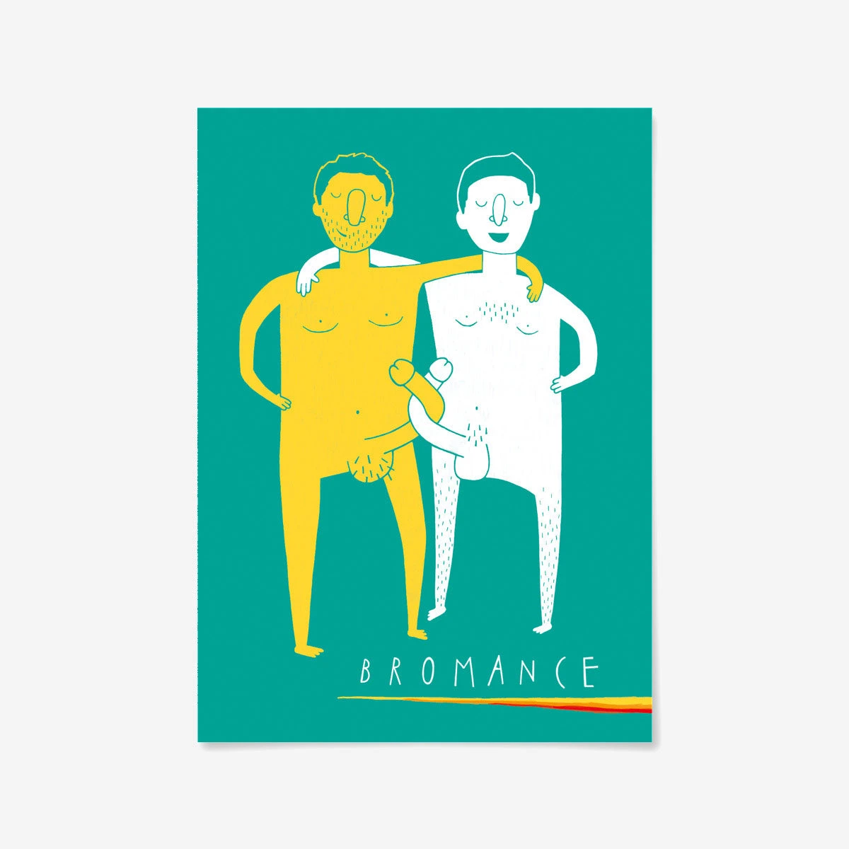 Postkarte Bromance – Bild 2