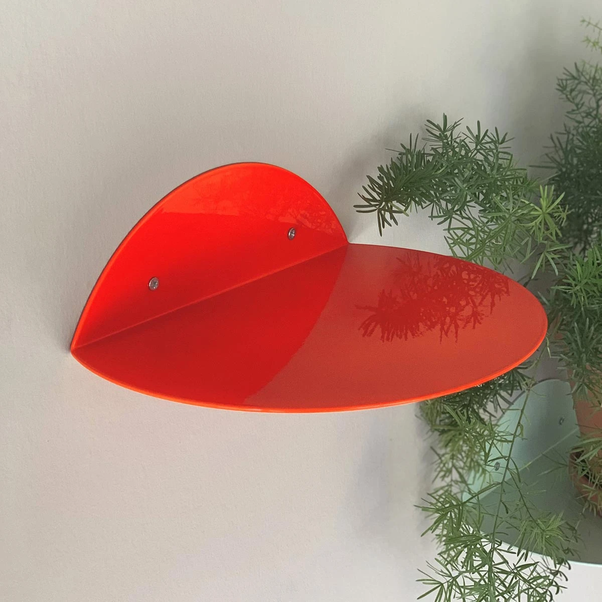 KOLOR Wandregal Dot Shelf - Neon Red – Bild 4