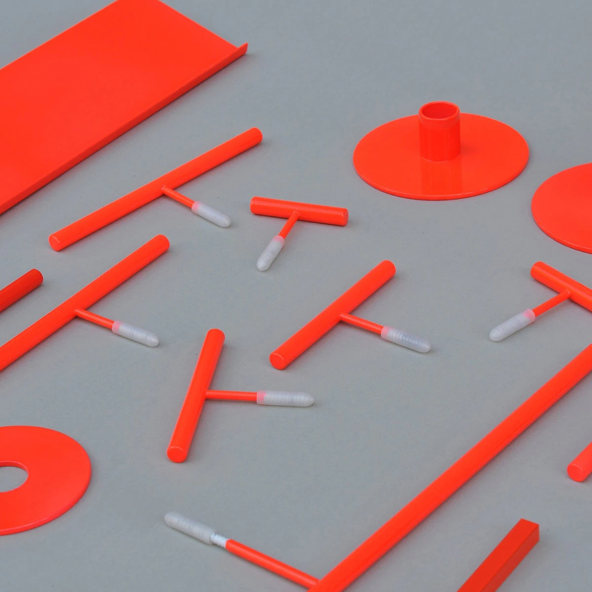 KOLOR Toilettenpapierhalter - Neon Rot – Bild 3