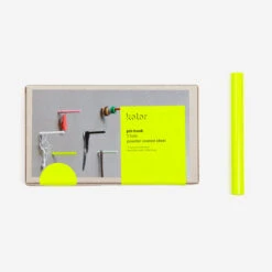 KOLOR Pin Hook Garderobenhaken - Neon Yellow