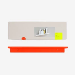KOLOR Wandregal Z Shelf - Neon Red
