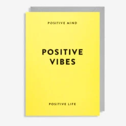 Positive Vibes Grußkarte