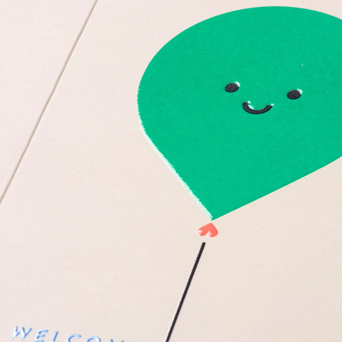 Welcome Baby Boy Grußkarte – Bild 2