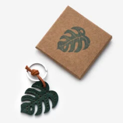 Monstera Leaf Schlüsselanhänger
