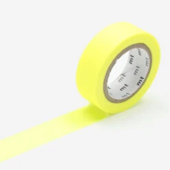 Shocking Yellow Masking Tape
