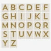 Meri-Meri Chunky Gold Glitter Alphabet Sticker