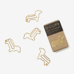 Dog Dachshund - D-Clips Mini Büroklammern