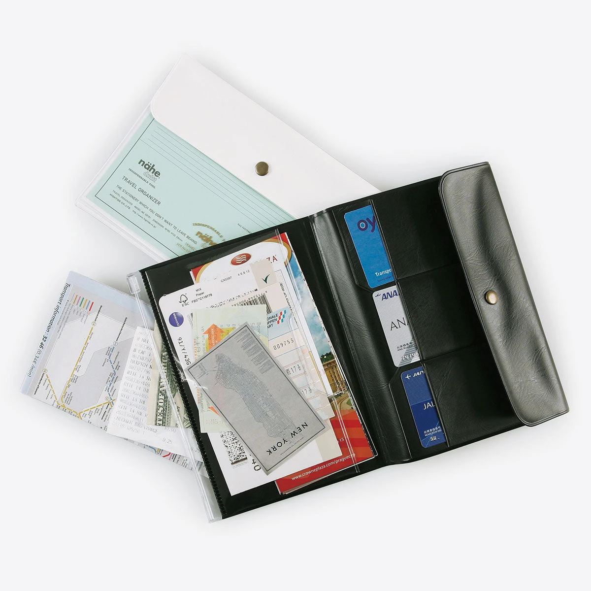 Travel Organizer Neon Pink – Bild 2