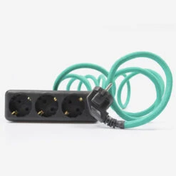 Mehrfachstecker Turqouise