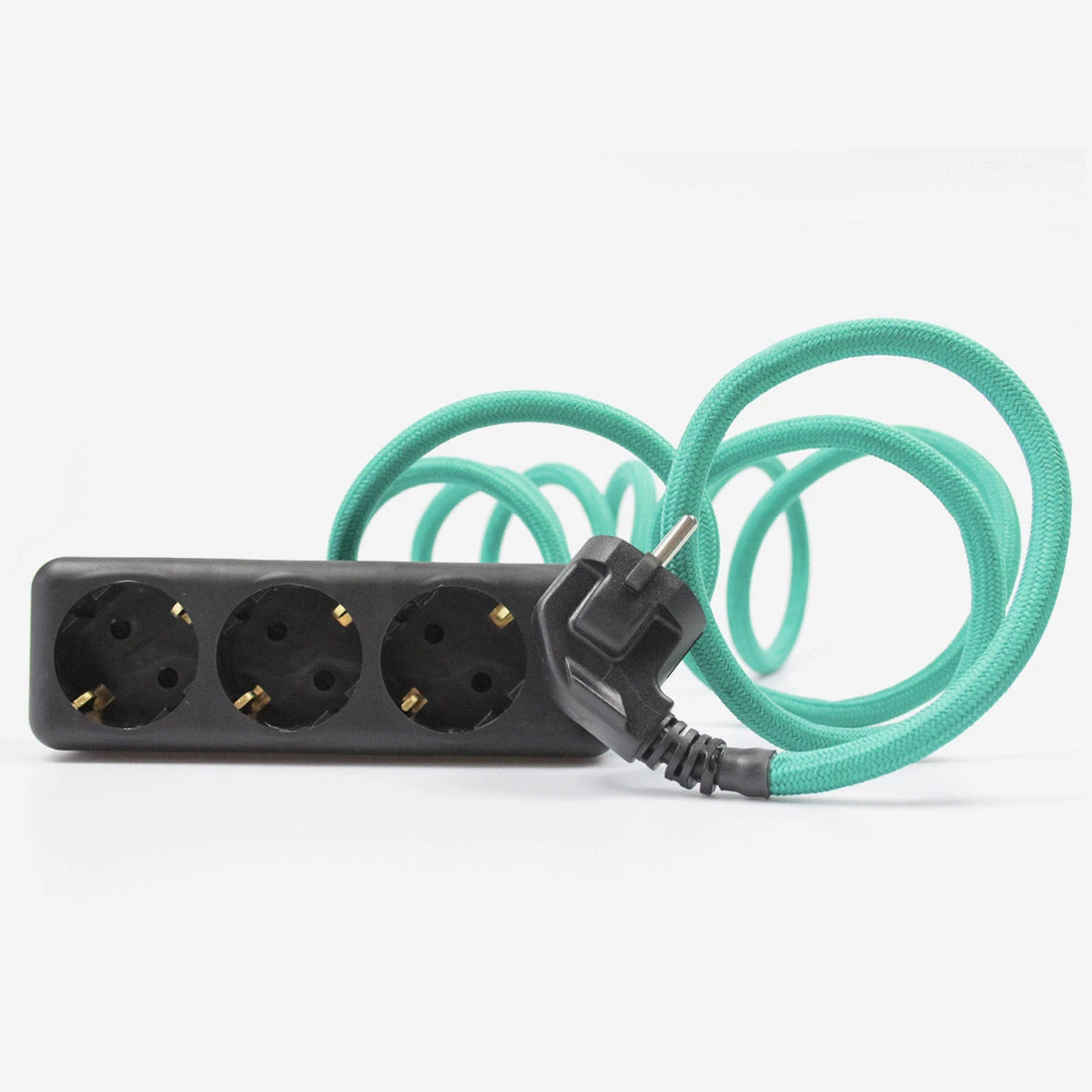 Mehrfachstecker Turqouise