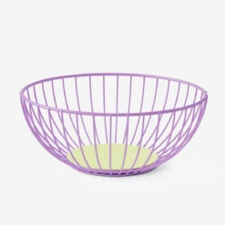 Iris Wire Basket Large Lilac