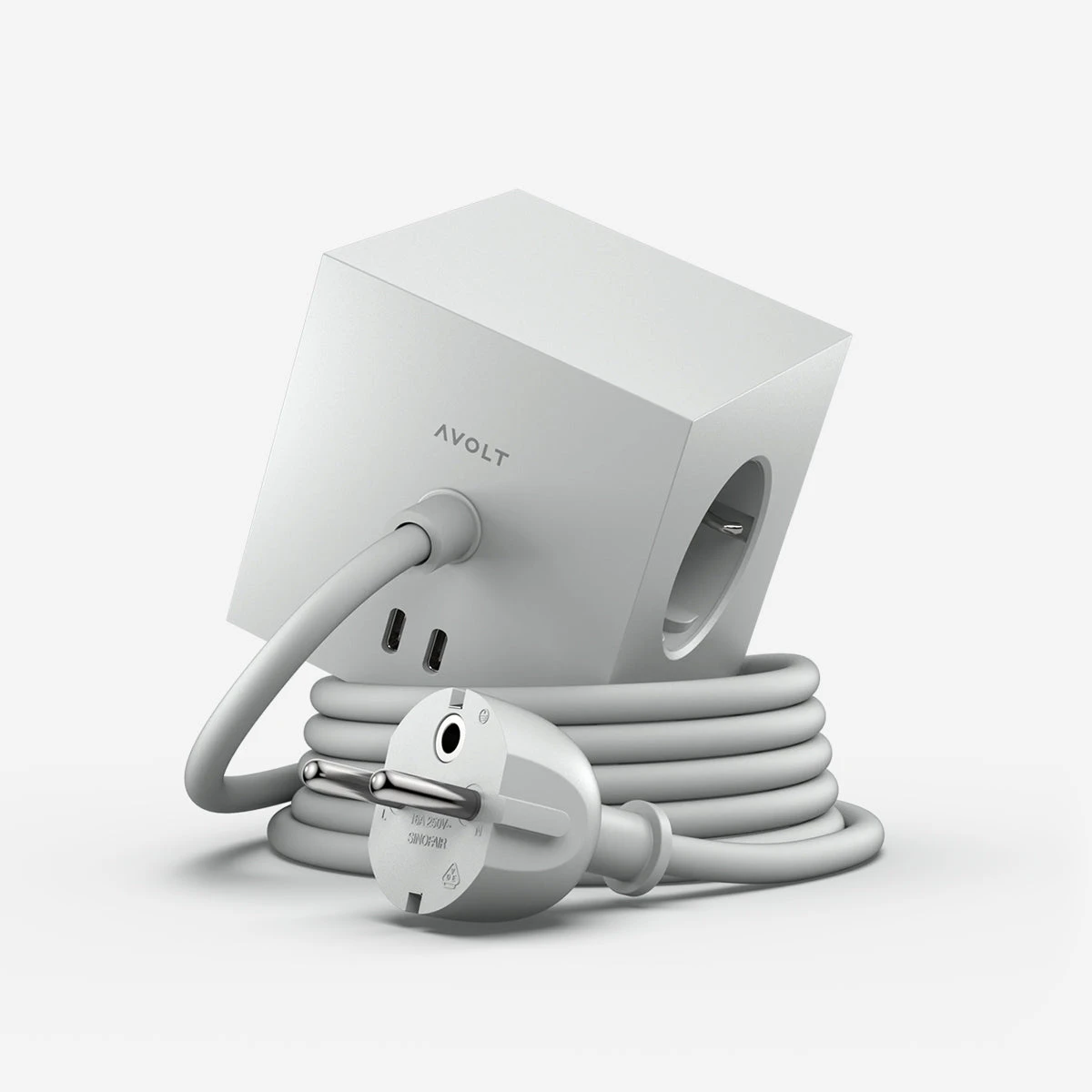 Square 1 USB-C & Magnet Gotland Grey