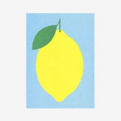 Lemon Riso-Postkarte