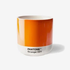 Pantone™ Orange 021 Cortado-Thermobecher
