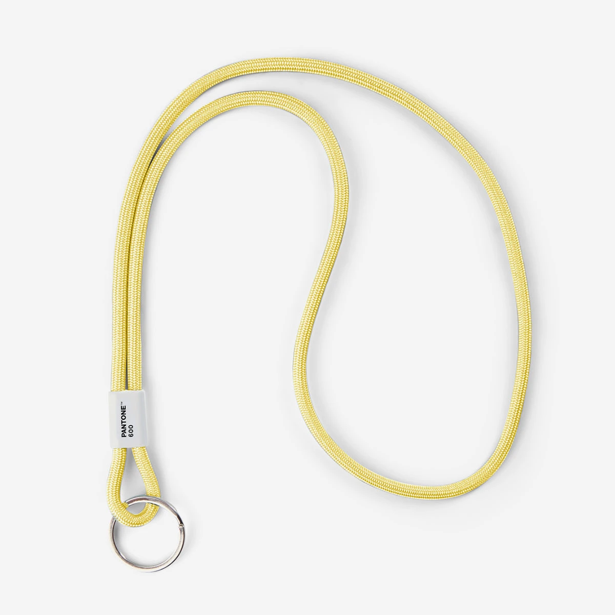 Pantone™ Light Yellow 600 Schlüsselband Long