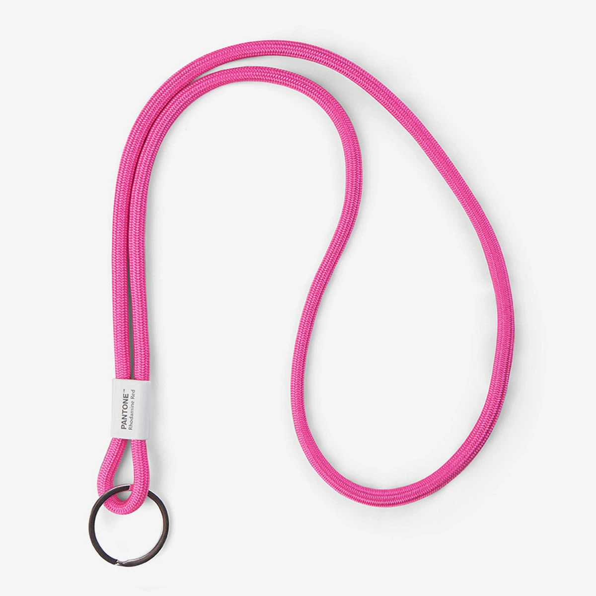 Pantone™ Rhodamine Red C Schlüsselband Long