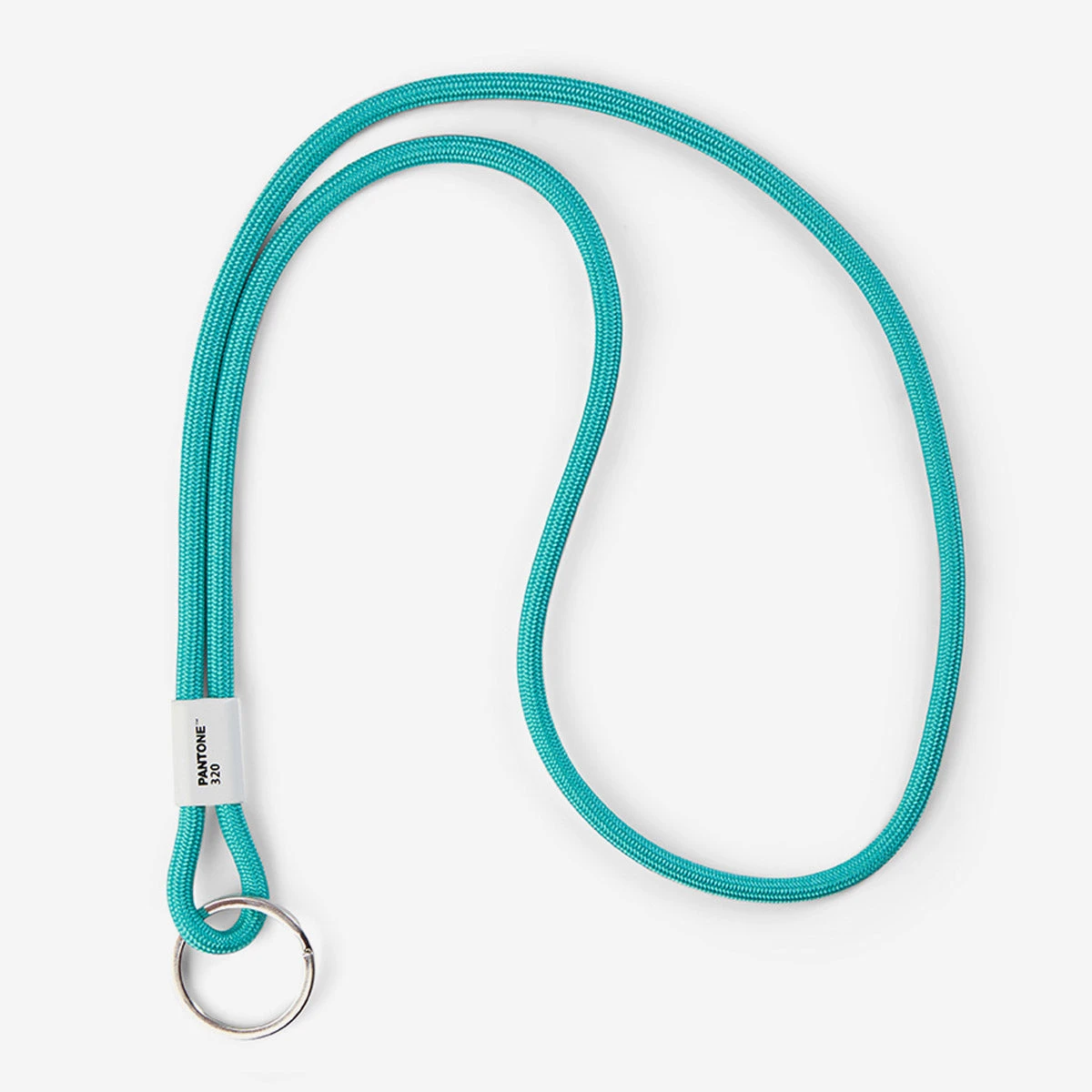 Pantone™ Turkis C Schlüsselband Long
