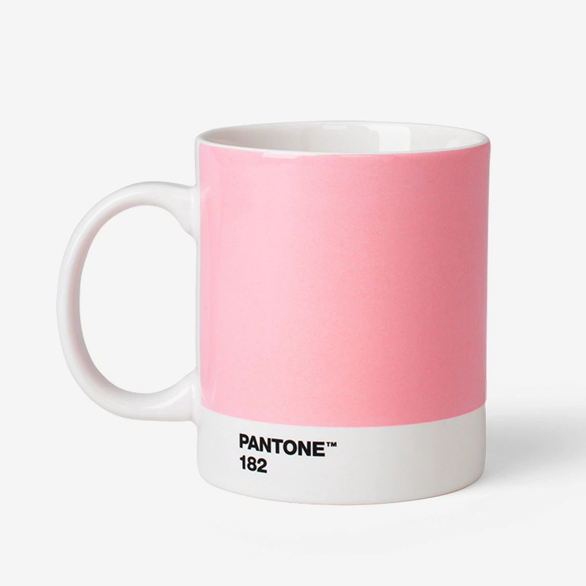 Pantone™ Light Pink 182 Porzellan-Tasse