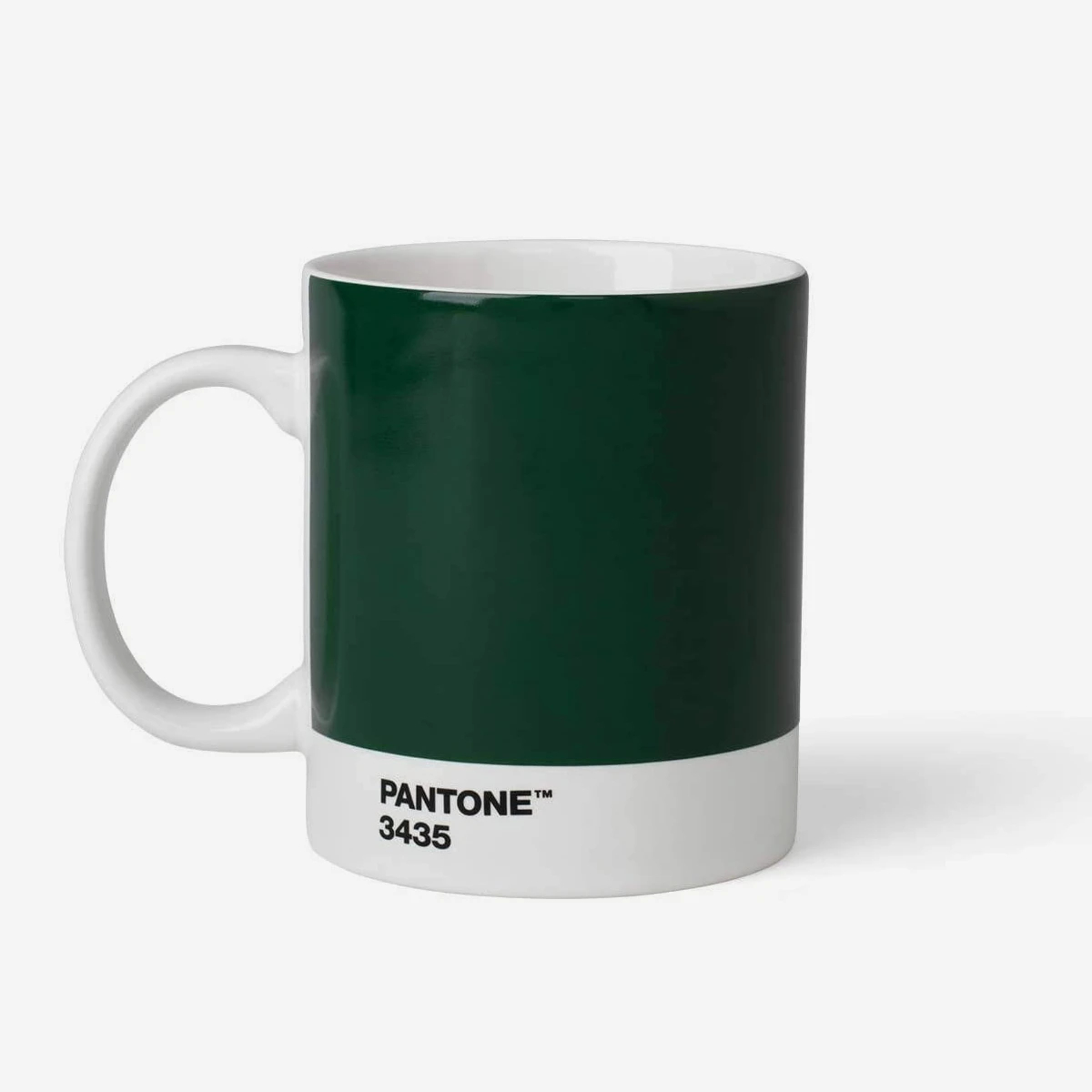 Pantone™ Dark Green 3435 Porzellan-Tasse