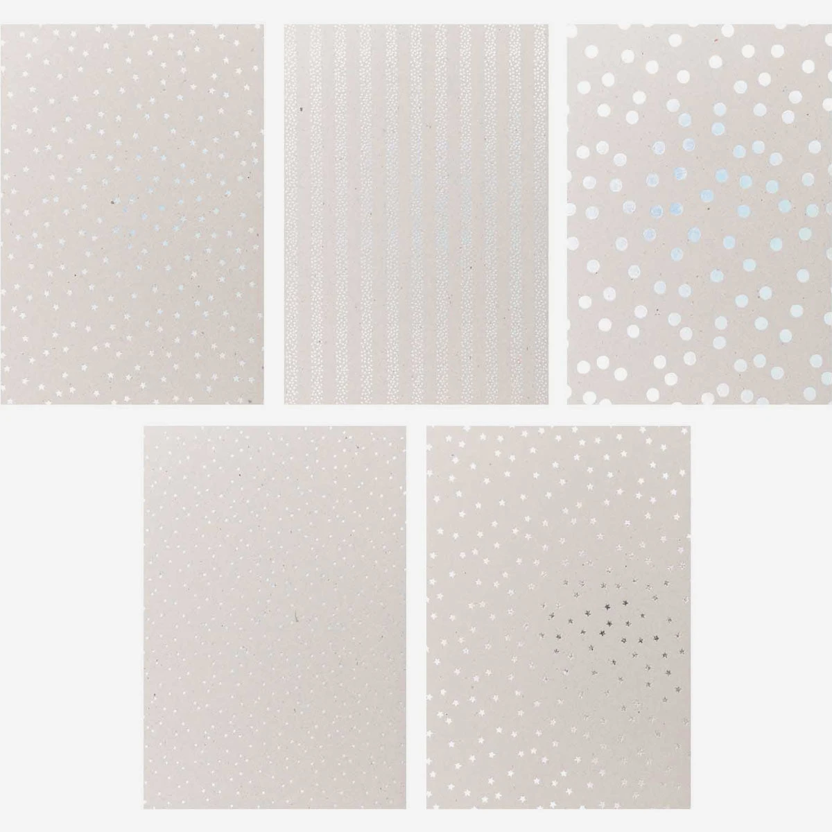 Graukarton-Block Mit Folienprägungen – Bild 2