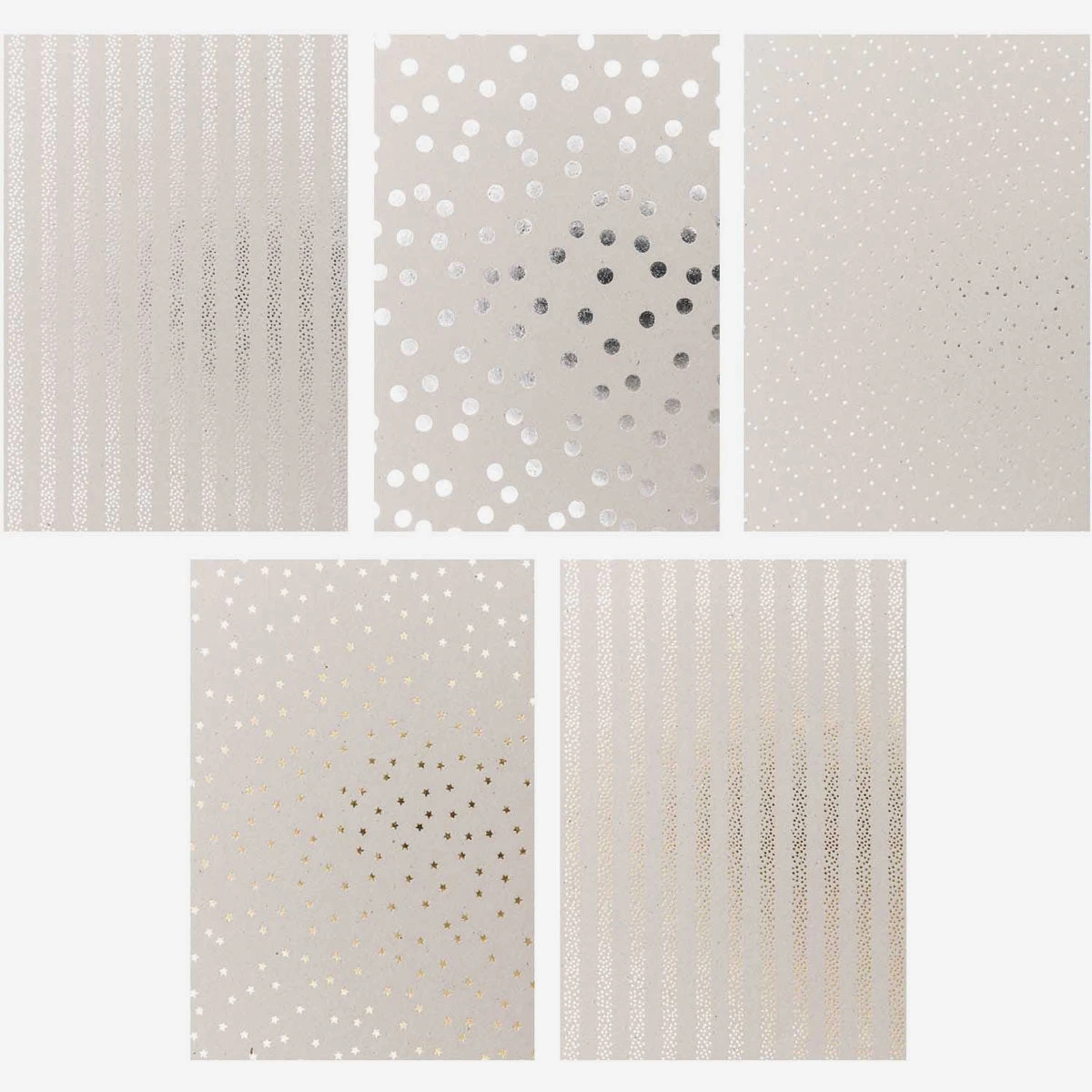 Graukarton-Block Mit Folienprägungen – Bild 3