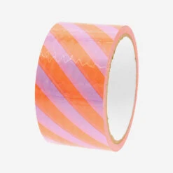 Paketklebeband Flieder Neonorange