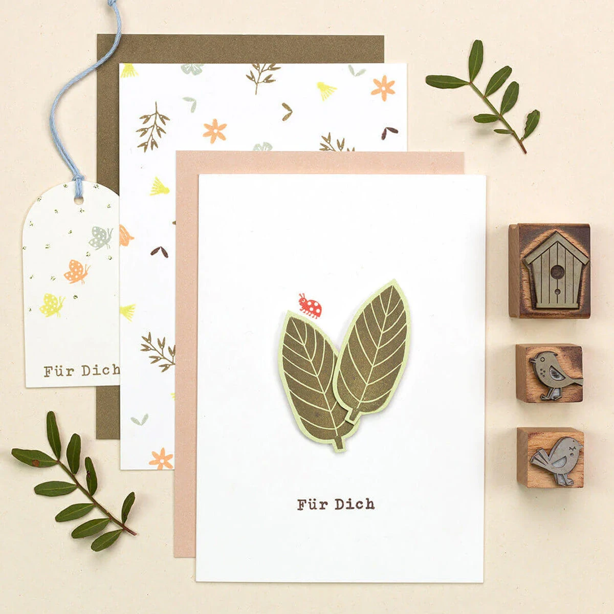 Marienkäfer Mini Stempel – Bild 2