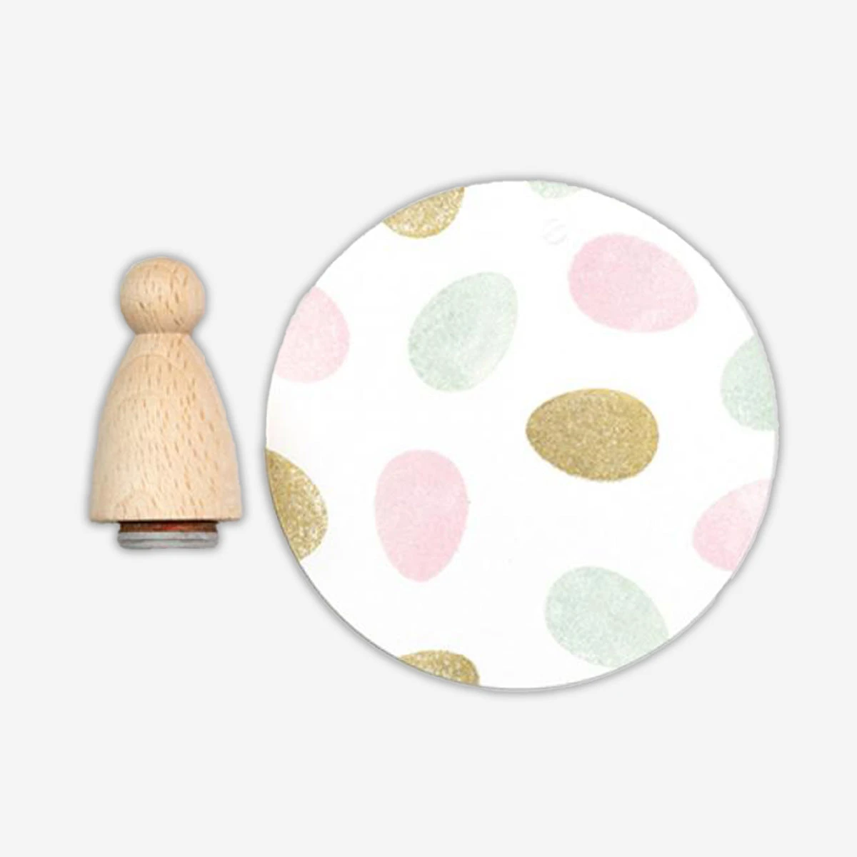 Osterei Voll Stempel