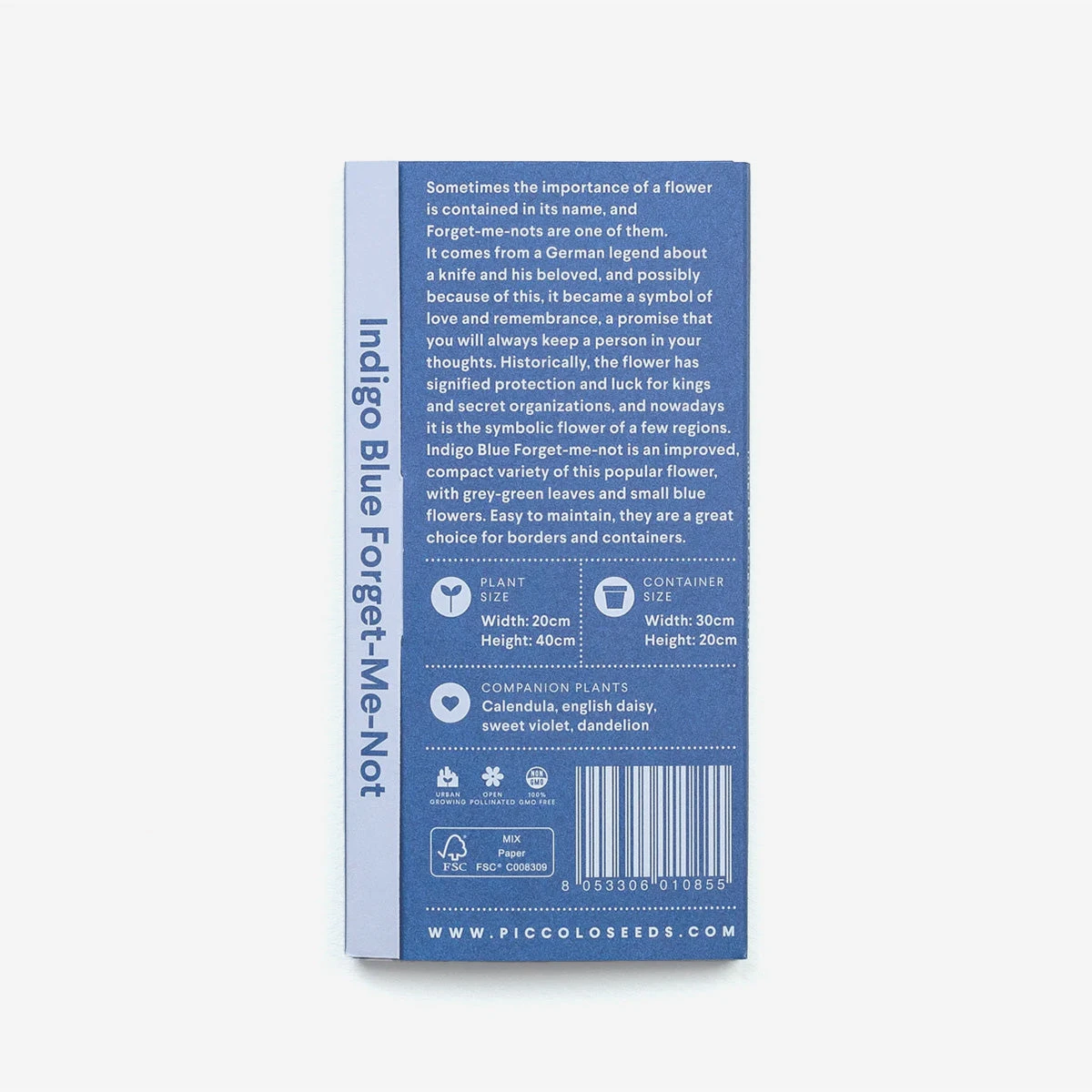 Indigo Blue Forget-Me-Not Samen – Bild 2