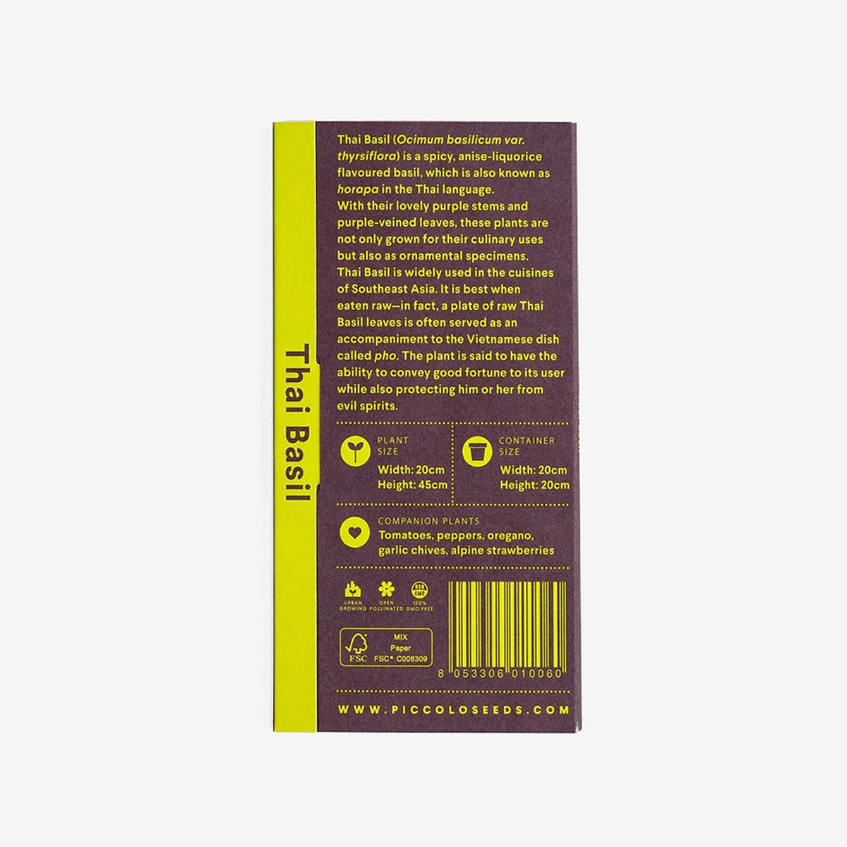 Thai Basil Samen – Bild 2