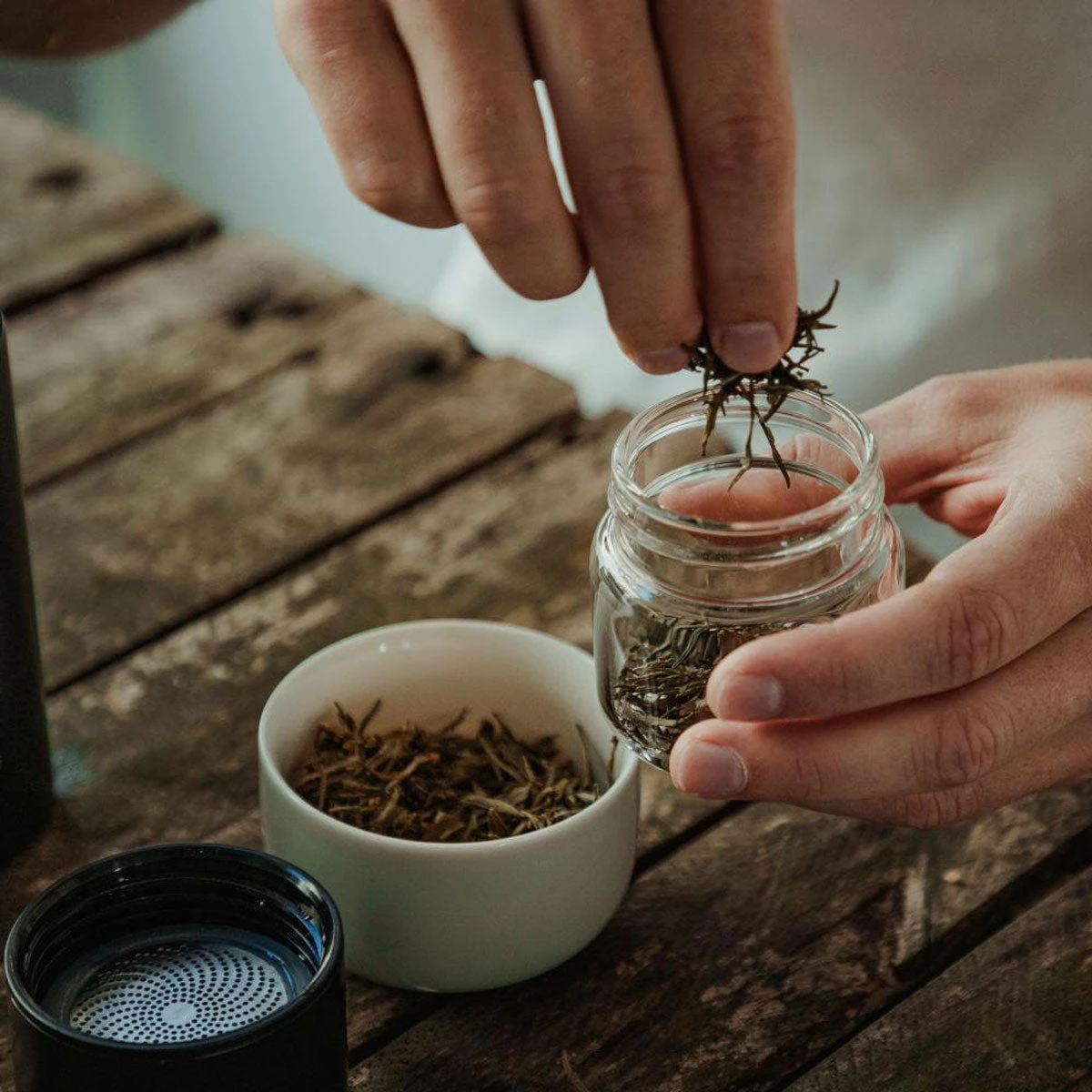 Nomad Bottle Glass 240ml - Teekanne Für Unterwegs – Bild 3