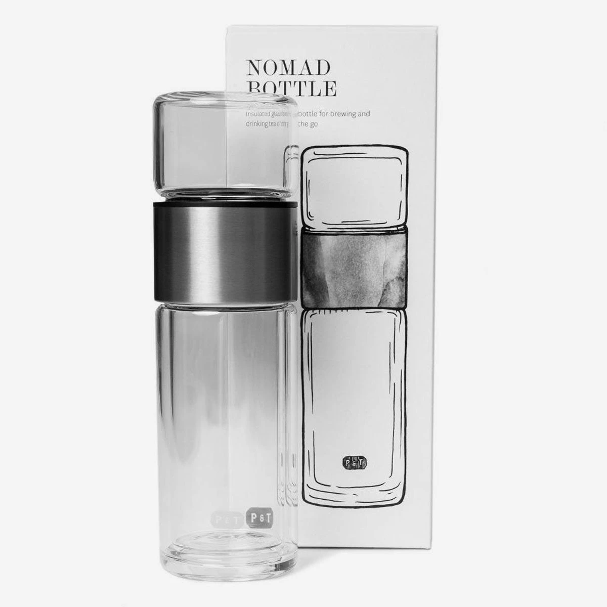 Nomad Bottle Glass 240ml - Teekanne Für Unterwegs – Bild 4