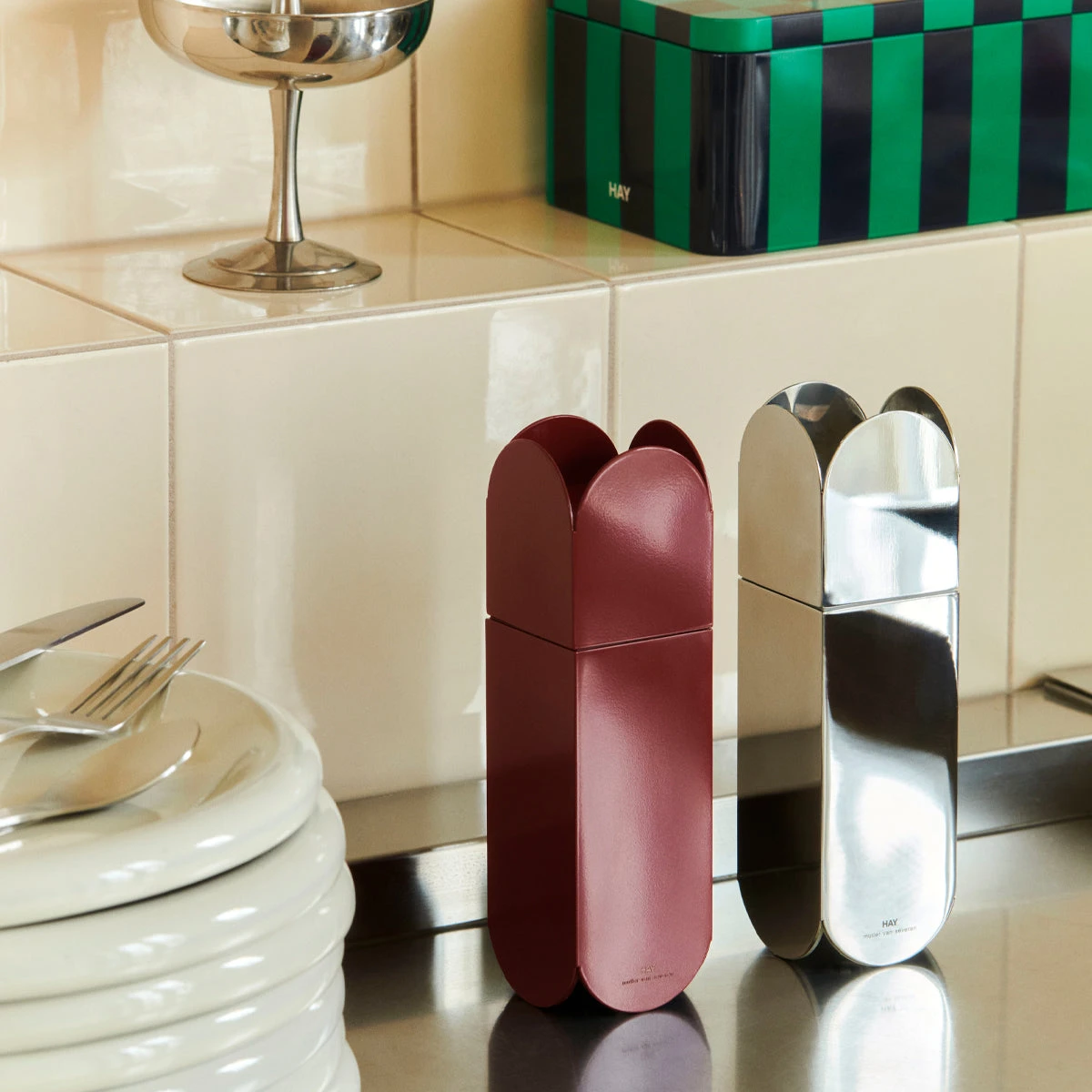 Hay Arcs Salt & Pepper Grinder Mirror – Bild 2