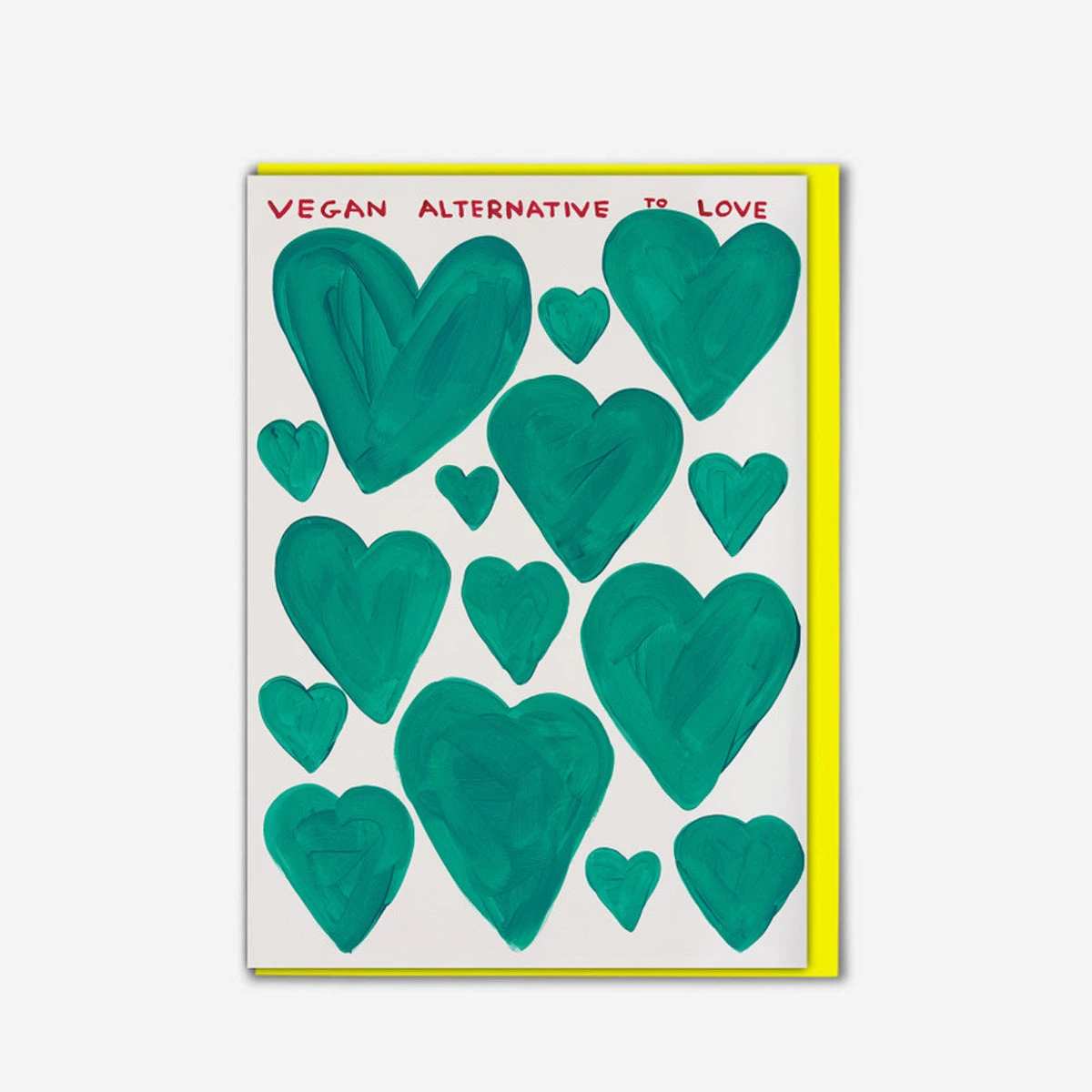 Vegan Alternative To Love Grußkarte