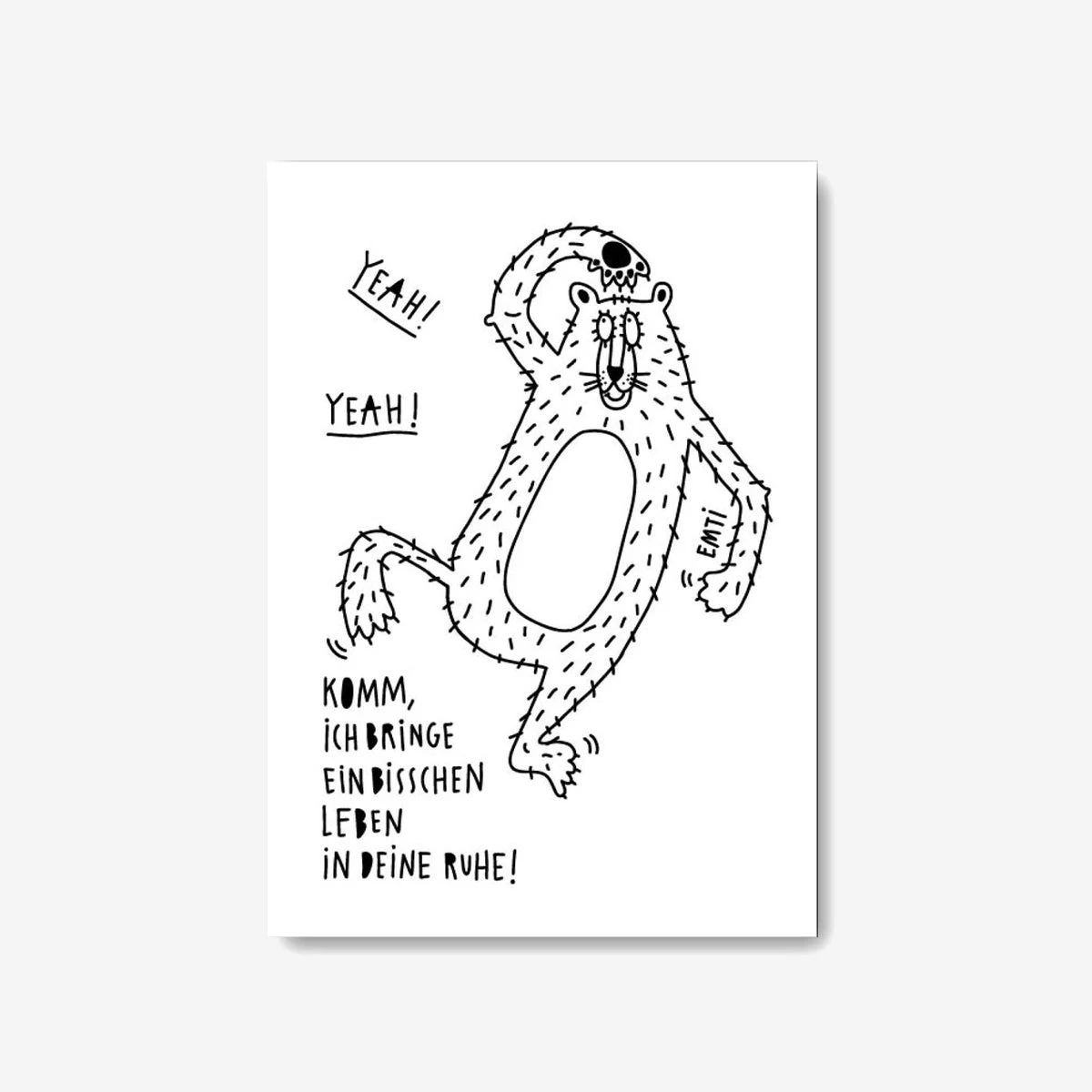 Postkarte Leben In Deine Ruhe