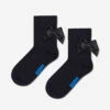 Happy Socks Bow Crew Socken - Black
