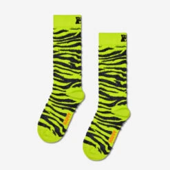 Happy Socks Kids Fluffy Zebra Socken