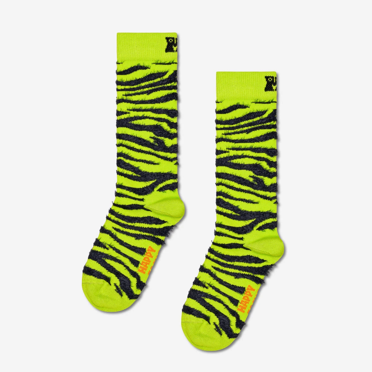 Happy Socks Kids Fluffy Zebra Socken
