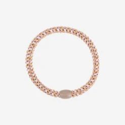 KKNEKKI Haargummi Slim - Mix Pink Nude Glitter